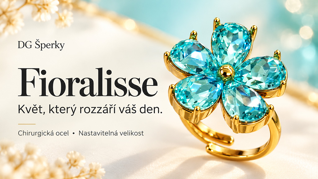 Dámský ocelový prsten Fioralisse (1)